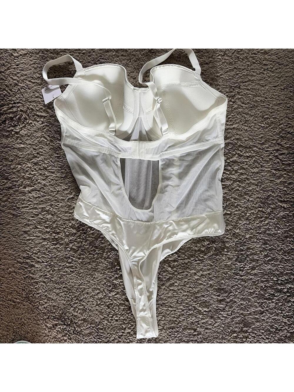 Auden Women's White Bodysuit
